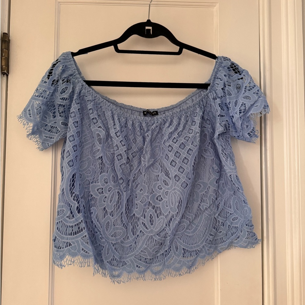 Lace OTS lace Croptop
